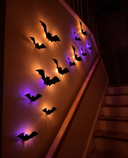 BatLumin™ 3D LED Wall Bats